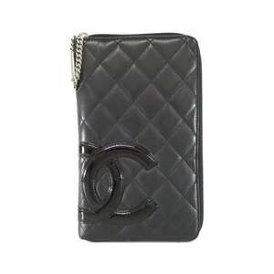 CHANEL Authentic Black Wallet